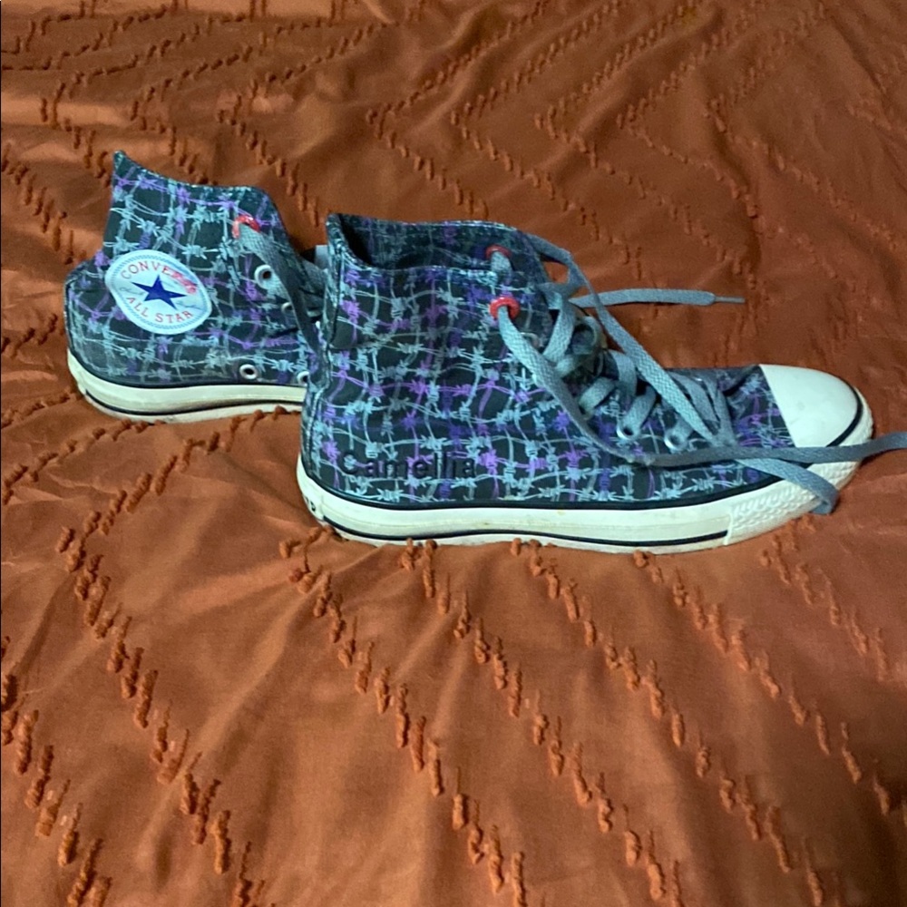 Converse All Star Chuck Taylor Multicolor High-Top Sneakers Size 6.5/37 euro